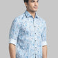 Men Slim Fit Green Shirt