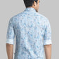 Men Slim Fit Green Shirt