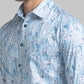 Men Slim Fit Green Shirt