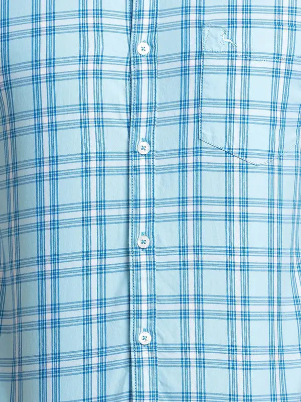 Men Slim Fit Yellow Shirt