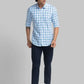 Men Slim Fit Yellow Shirt