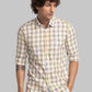 Men Slim Fit Green Shirt