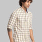 Men Slim Fit Green Shirt