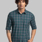 Men Slim Fit Grey Shirt