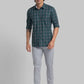 Men Slim Fit Grey Shirt