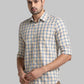 Men Slim Fit Green Shirt