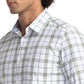 Men Slim Fit Green Shirt
