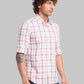 Men Slim Fit Green Shirt
