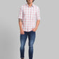 Men Slim Fit Green Shirt