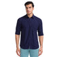Men Slim Fit Red Shirt