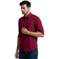 Men Slim Fit Blue Shirt