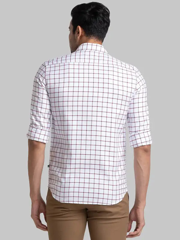 Men Slim Fit Green Shirt