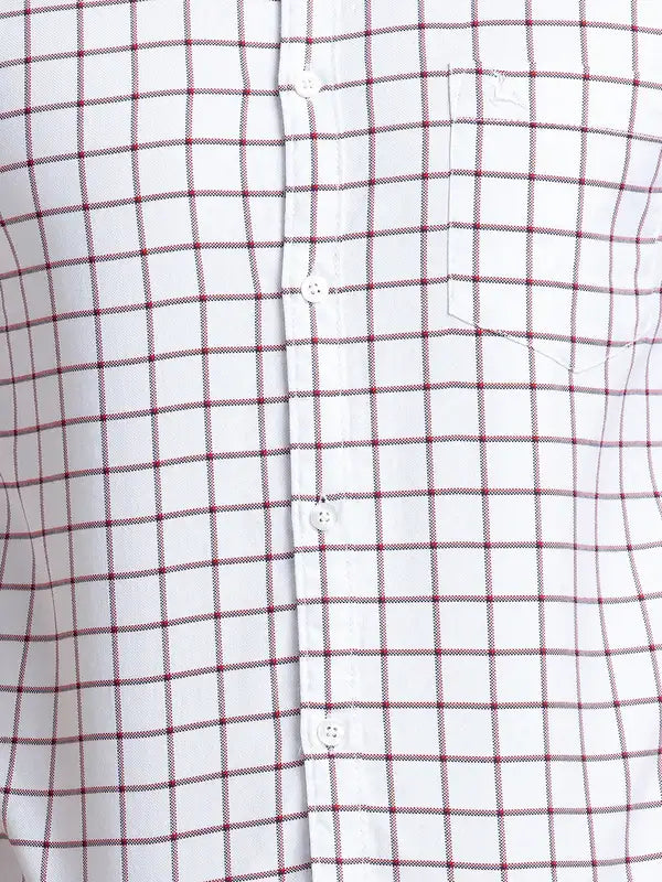 Men Slim Fit Green Shirt