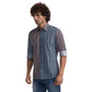 Men Slim Fit Blue Shirt