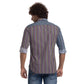 Men Slim Fit Blue Shirt