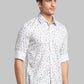 Men Slim Fit Green Shirt