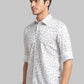 Men Slim Fit Green Shirt