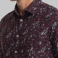 Men Slim Fit Green Shirt
