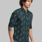 Men Slim Fit Yellow Shirt
