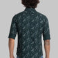 Men Slim Fit Yellow Shirt