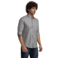 Men Slim Fit Red Shirt