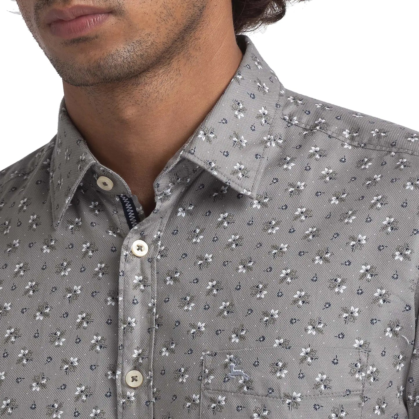 Men Slim Fit Red Shirt