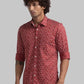 Men Slim Fit Yellow Shirt