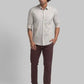 Men Slim Fit Green Shirt