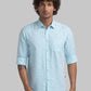 Men Slim Fit Yellow Shirt