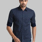Men Slim Fit Blue Shirt
