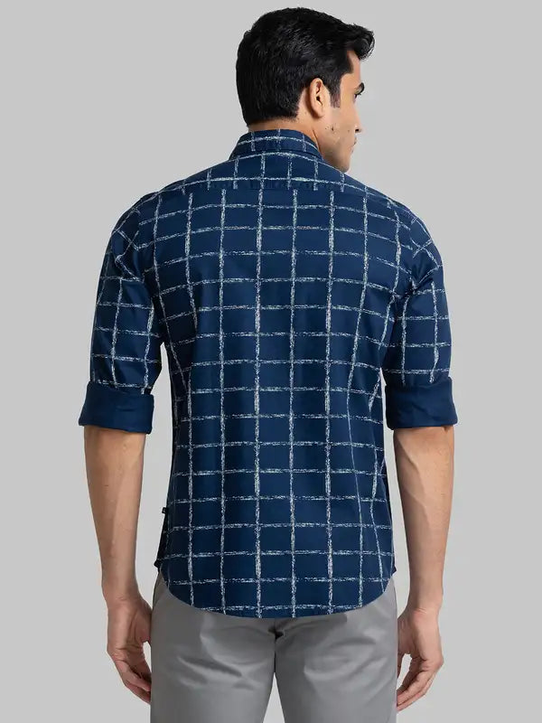 Men Slim Fit White Shirt