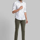 Men Slim Fit Blue Shirt