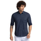 Men Slim Fit Black Shirt