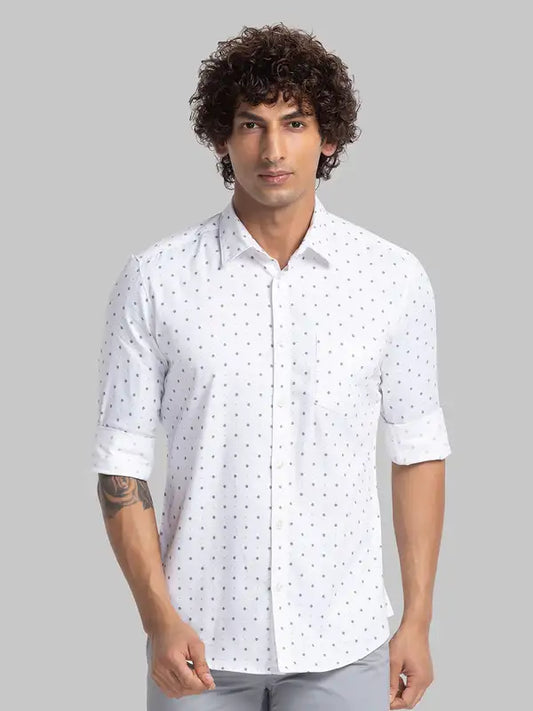 Men Slim Fit Black Shirt