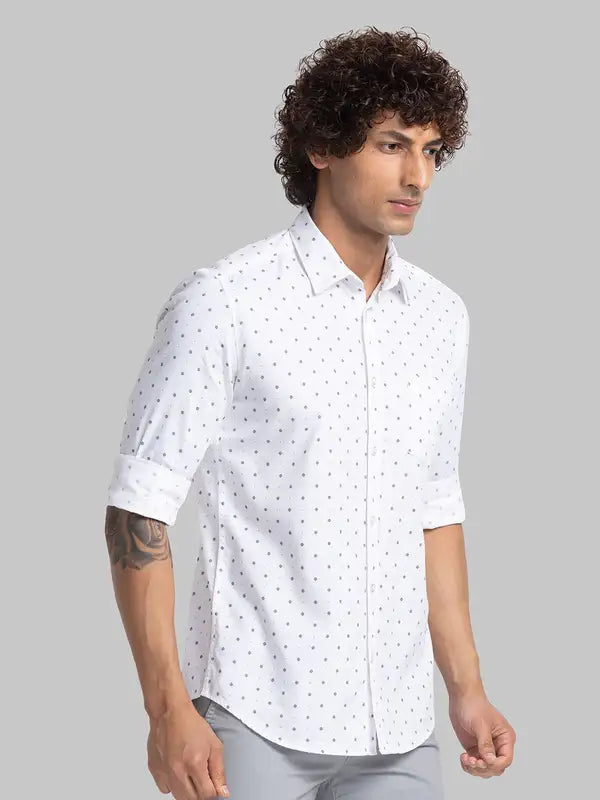 Men Slim Fit Black Shirt