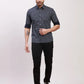 Parx Men Blue Checks Slim Fit Cotton Full Sleeve Shirts