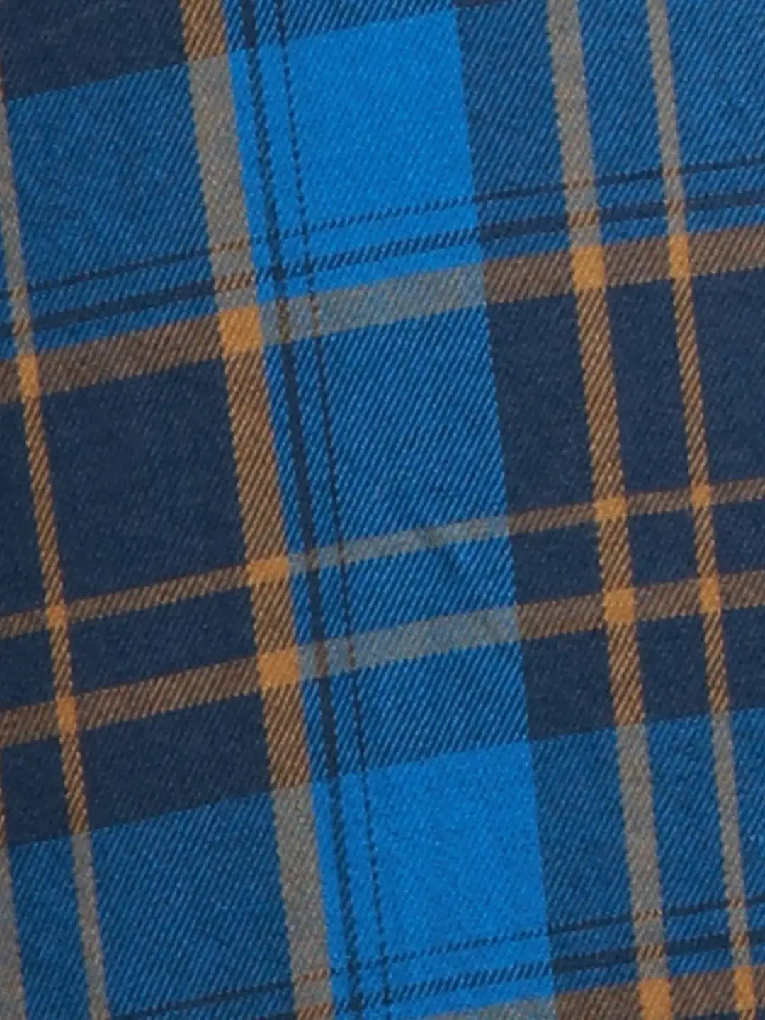 Parx Men Red Checks Slim Fit Cotton Full Sleeve Shirts