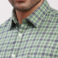 Parx Men Blue Checks Slim Fit Cotton Full Sleeve Shirts