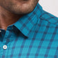 Parx Men Black Print Slim Fit Linen Full Sleeve Shirts