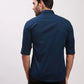 Parx Men Maroon Solid Slim Fit Cotton Full Sleeve Shirts