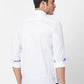 Parx Men Blue Checks Slim Fit Cotton Full Sleeve Cutaway Collar Shirt