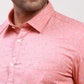Parx Men Brown Checks Slim Fit Cotton Full Sleeve Shirts