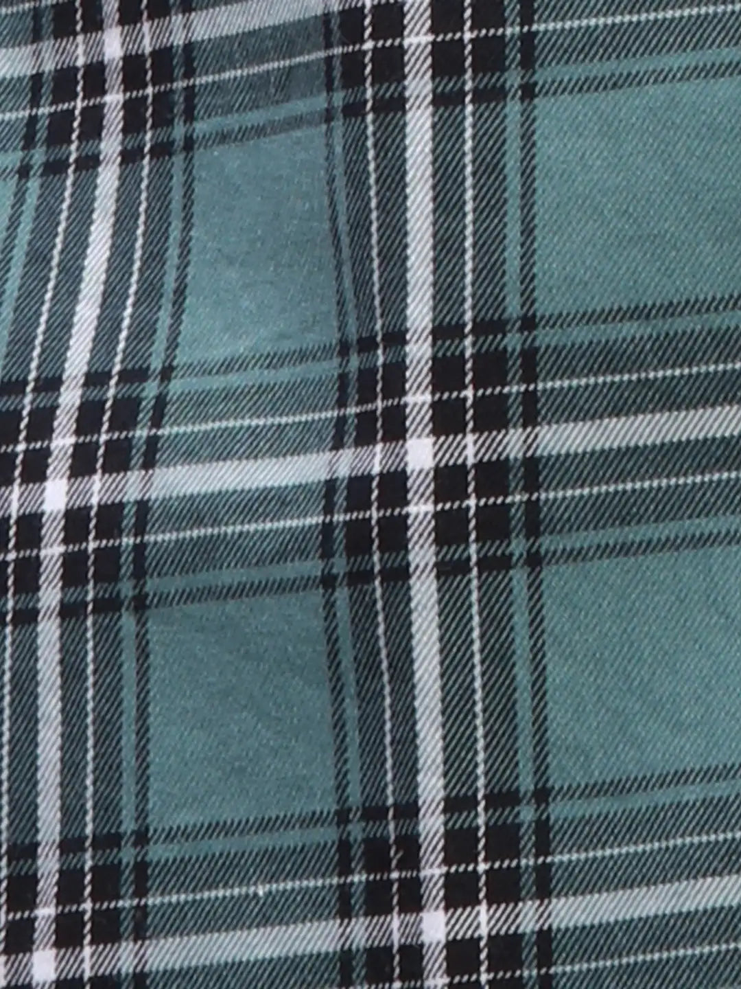 Parx Men Black Checks Slim Fit Cotton Full Sleeve Shirts
