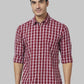 Men Slim Fit Red Shirt