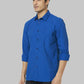 Men Slim Fit Blue Shirt