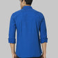 Men Slim Fit Blue Shirt