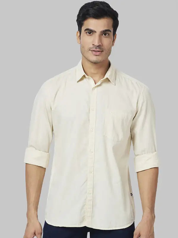 Men Slim Fit Black Shirt
