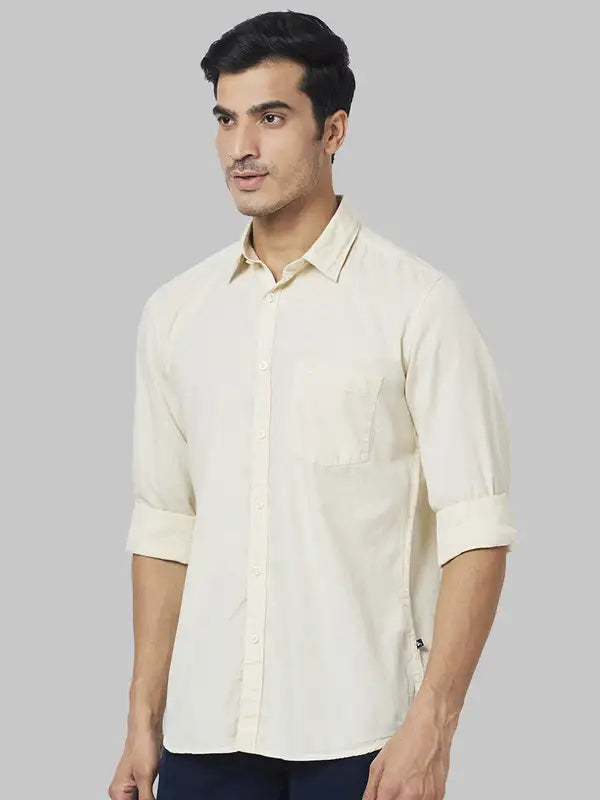 Men Slim Fit Black Shirt