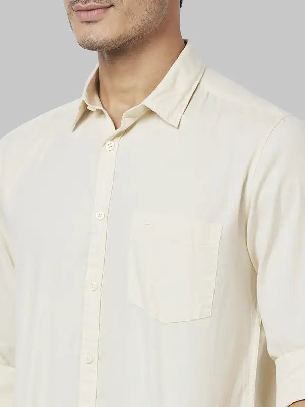 Men Slim Fit Black Shirt