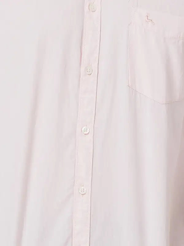 Men Slim Fit Red Shirt